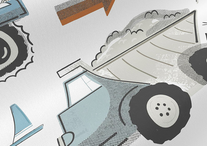 Tinker Town, Berry Burst - Made to Measure Curtains - Image 4